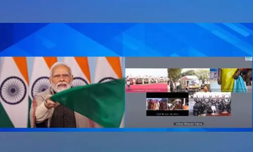 PM Modi flags off Viksit Bharat Sankalp Yatra in 5 states