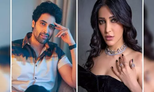 Shruti Haasans first look from Adivi Sesh-starrer action drama unveiled