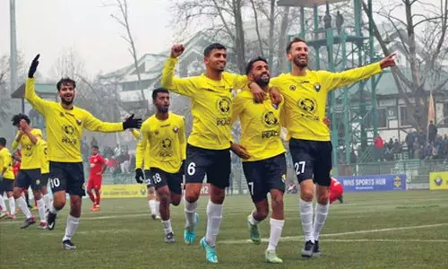 Real Kashmir seals 3-1 victory over Shillong Lajong FC