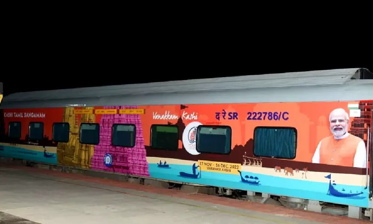 PM to flag off the Inaugural Special of Kashi Tamil Sangamam Express