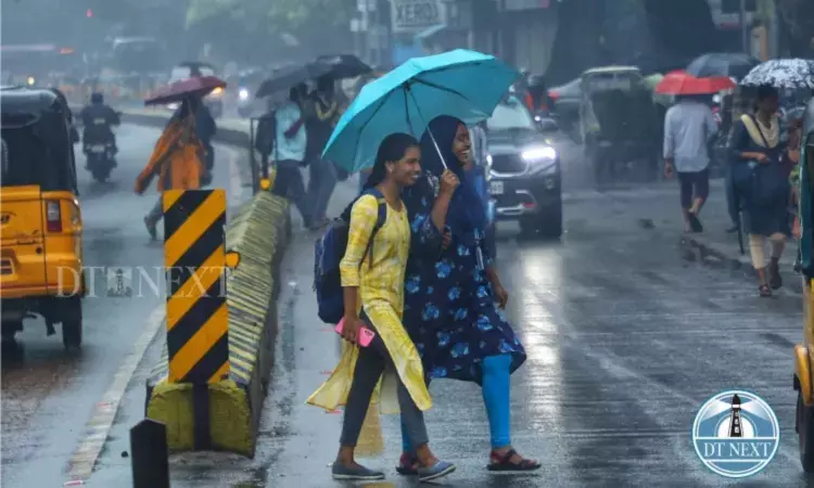 Delta receives moderate to heavy downpour