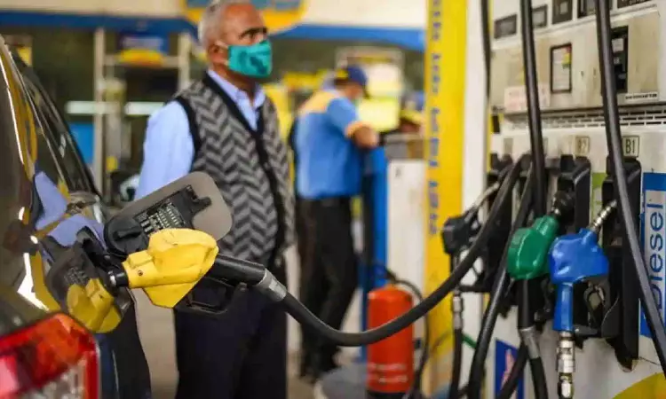Petrol, diesel prices remain unchanged for 575th day in Chennai