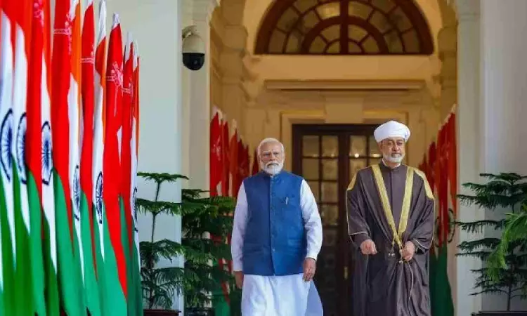 India, Oman adopt vision document to expand ties