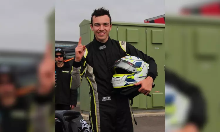 Cooper Webster crowned the maiden Indian F4 Champion