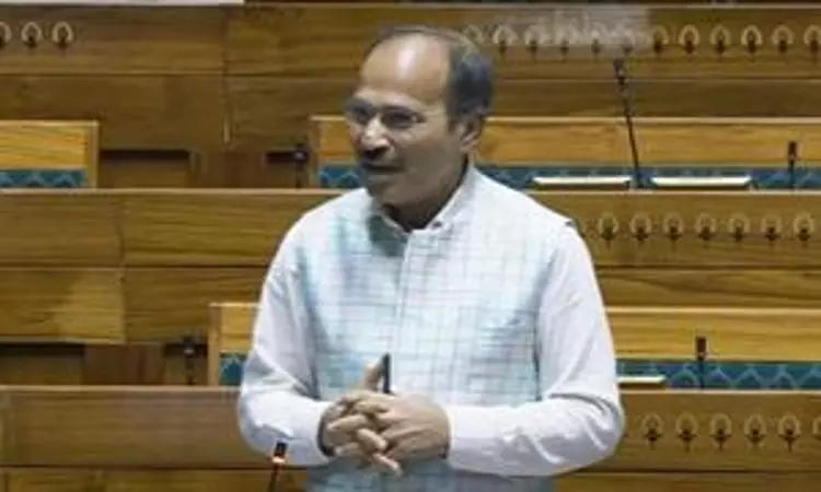 Adhir writes to Birla to re-look into suspension of 13 MPs Adhir writes to Birla to re-look into suspension of 13 MPs