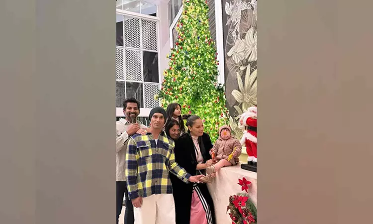 Christmas Vibes: Bipasha Basu shares family picture from vacation