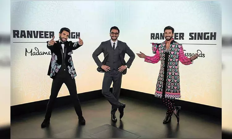 Ranveer Singhs wax figures unveiled at Madame Tussauds London