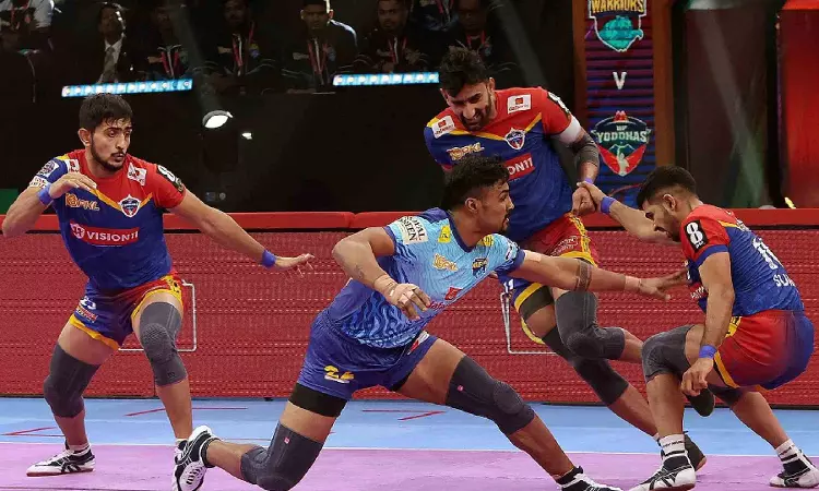 PKL 10: Surender, Nitin impress as Bengal Warriors, U.P. Yoddhas play out enthralling tie