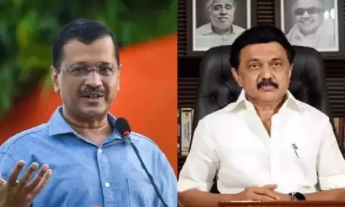 Kejriwal meets Stalin ahead of INDIA bloc meeting Kejriwal meets Stalin ahead of INDIA bloc meeting