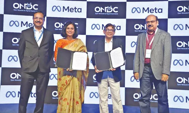 ONDC, Meta in pact to aid small businesses in India