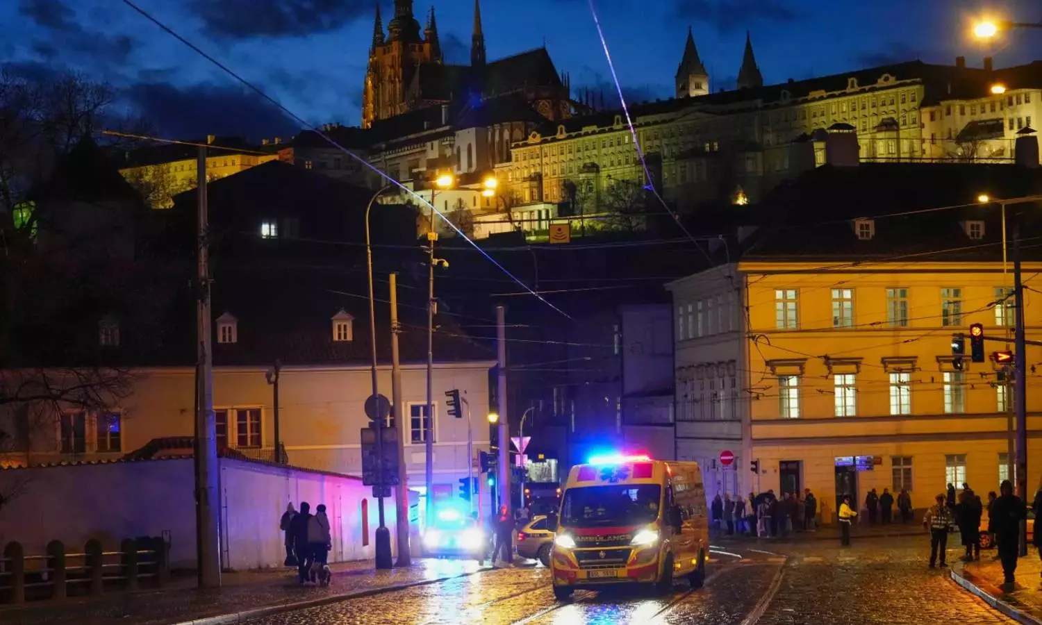 A lone gunman opens fire in a Prague univ, killing 14 people & injuring 25 A lone gunman opens fire in a Prague univ, killing 14 people & injuring 25