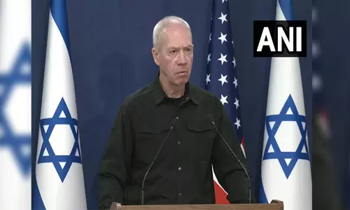 Israeli Defense Minister pledges country will defend Red Sea against terrorists