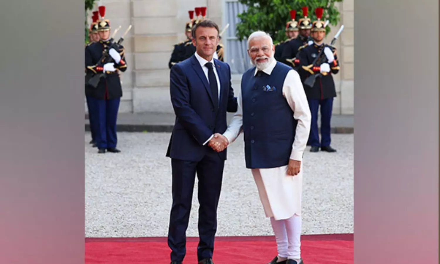 French President Emmanuel Macron invited as Chief Guest to Indias 2024 Republic Day celebrations French President Emmanuel Macron invited as Chief Guest to Indias 2024 Republic Day celebrations