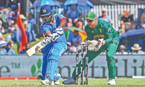 Samsons maiden ton, bowlers efficiency hand India 78-run win over SA, bag ODI series 2-1