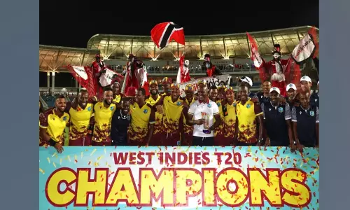 West Indies wins T20 series from England in tense final match