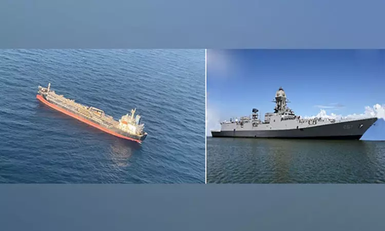 Navy investigating drone attack on merchant ship off Indian coast: Officials