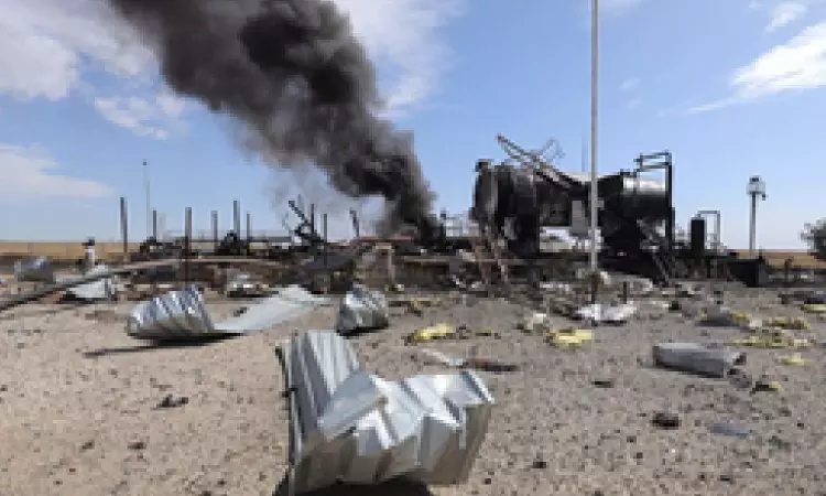 Turkish airstrikes target energy fields in Syria