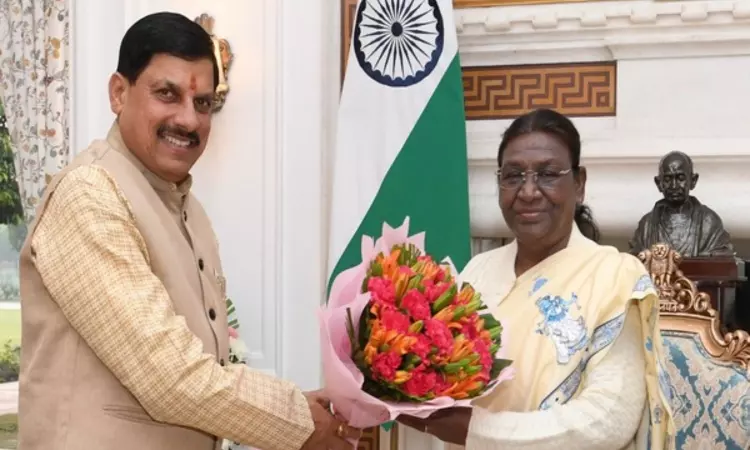 Madhya Pradesh CM calls on President Droupadi Murmu