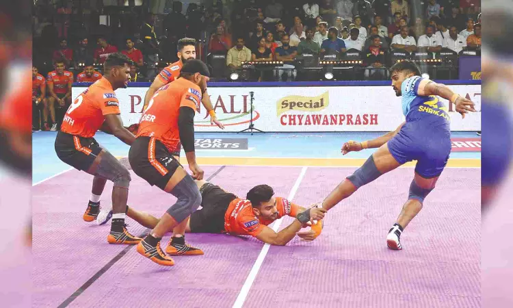 U Mumba stuns Bengal Warriors in closely fought contest