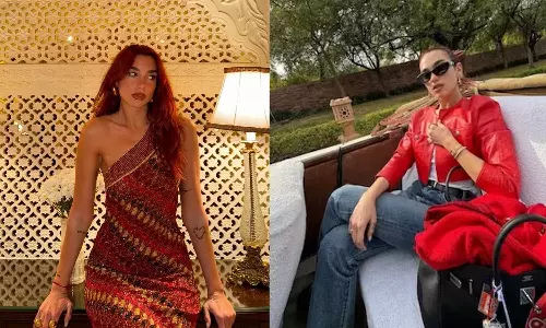Dua Lipa shares pictures from Rajasthan, fans ask if she is in India
