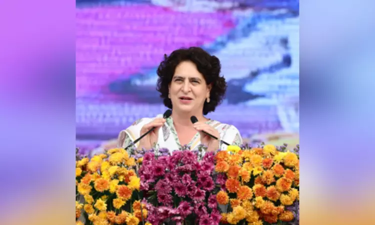 Govt spreading false news of suspending WFI, alleges Priyanka Gandhi