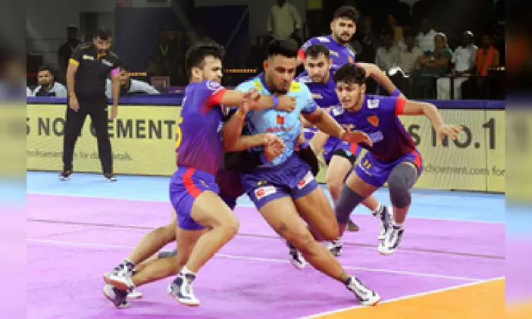 PKL 10: Naveen surpasses 1000 raid points as Dabang Delhi register convincing victory