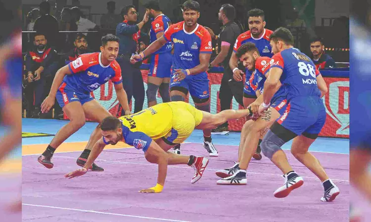 Thalaivas tumble again, loses third home match Thalaivas tumble again, loses third home match