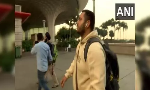 Deported from France, implicated in alleged trafficking scam, passengers avoid media on arrival in India