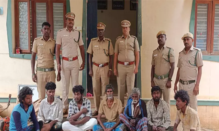 7 people fined Rs 50,000 each for hunting spotted deer in Hosur 7 people fined Rs 50,000 each for hunting spotted deer in Hosur