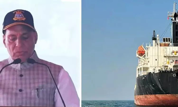 Will find ship attackers even from depths of seas, vows Rajnath