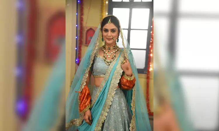 Tanisha Mehta dons bridal lehenga for ‘Ikk Kudi Punjab Di’
