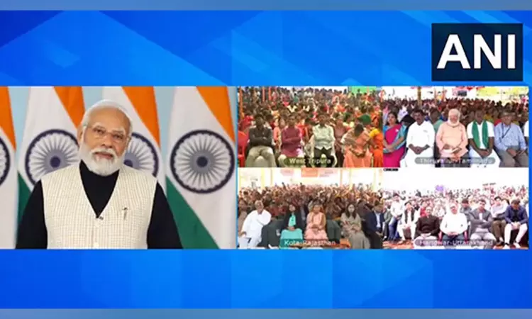 Modi thanks people for the success of Viksit Bharat Sankalp Yatra