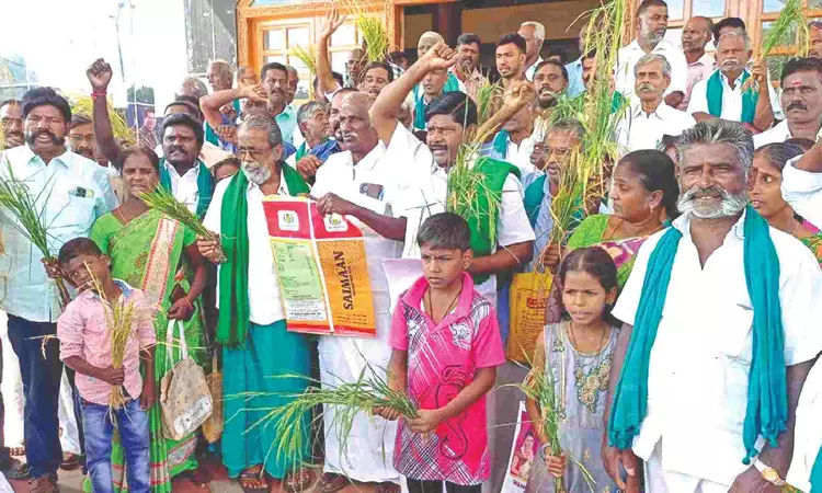 Farmers seek action on officials for suggesting poor quality seed Farmers seek action on officials for suggesting poor quality seed