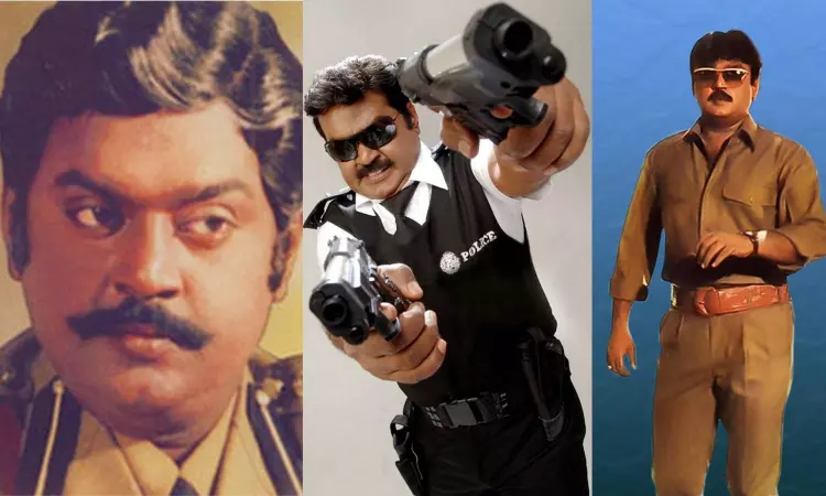 Captain Vijayakanth: Epitome of an upright cop in silver screen