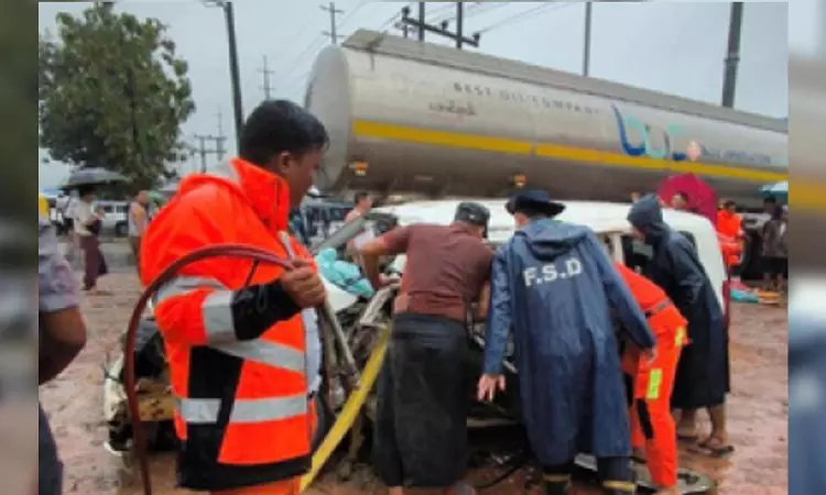 Traffic accidents kill 2,250 people in Myanmar in 11 months
