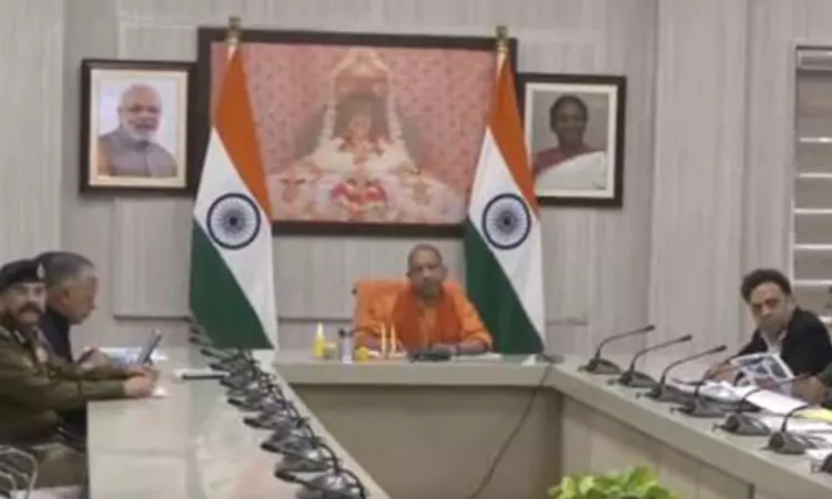 Yogi Adityanath meets officials ahead of Ram Mandir opening