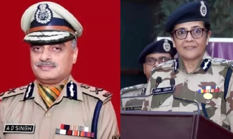 Anish Dayal Singh to head CRPF, Nina Singh CISF Anish Dayal Singh to head CRPF, Nina Singh CISF