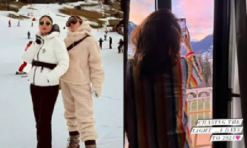 Kareena Kapoor’s Swiss retreat is filled with snowy bliss and skiing
