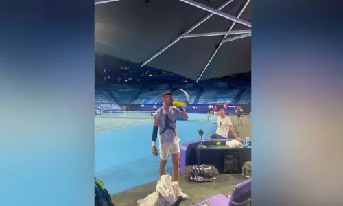 Tennis: Djokovic arrives in Perth ahead of United Cup debut