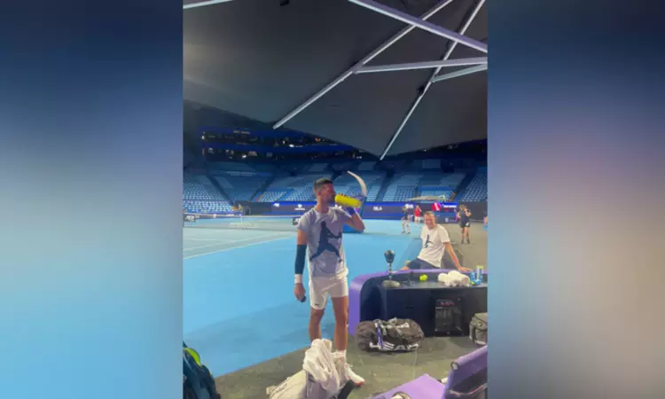 Tennis: Djokovic arrives in Perth ahead of United Cup debut