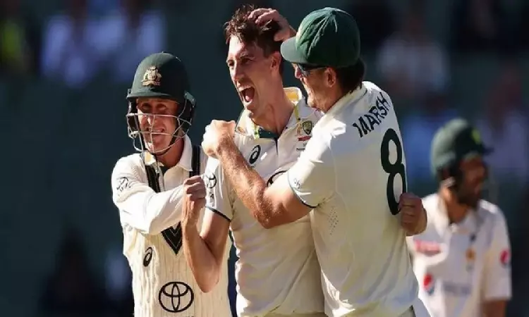 Pat Cummins bags 10-wicket haul as AUS clinch series with 79-run win over PAK