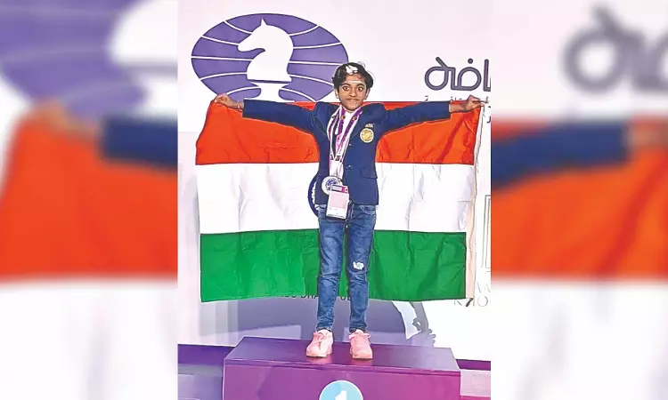 Sharvaanica from Ariyalur wins titles at Asian Youth Chess Championship Sharvaanica from Ariyalur wins titles at Asian Youth Chess Championship