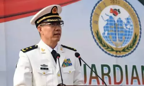 China names naval commander as Defence Minister