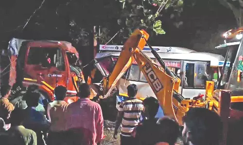 Five pilgrims die, 19 injured as truck runs amok in Pudukkottai