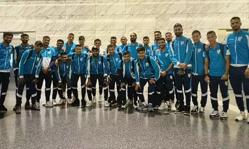 India touch down Qatar for AFC Asian Cup challenge