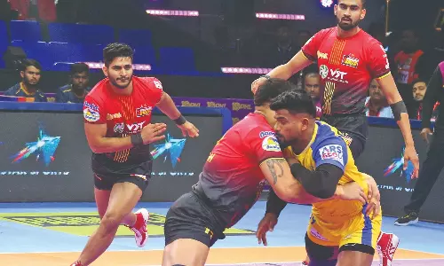 Bulls prevails over Thalaivas by one point