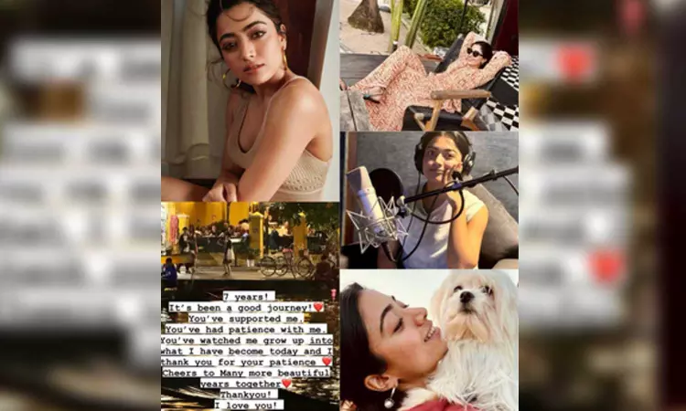 Rashmika reflects on 7 yrs of ‘good’ journey; gives pictorial recap of 2023