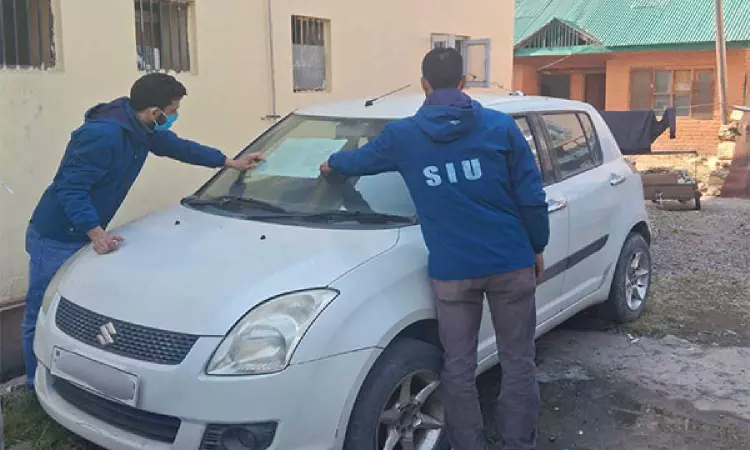 J-K: Police attaches residential house, vehicle under UAPA J-K: Police attaches residential house, vehicle under UAPA