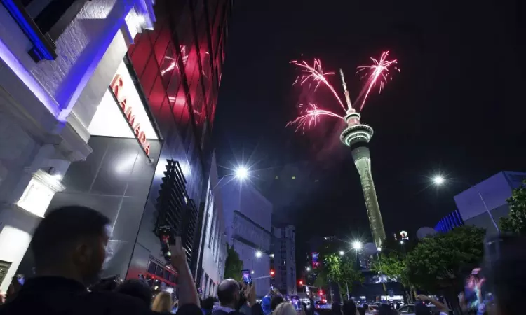 Sydney and Auckland are the first major cities to ring in 2024 as war shadows celebrations elsewhere Sydney and Auckland are the first major cities to ring in 2024 as war shadows celebrations elsewhere