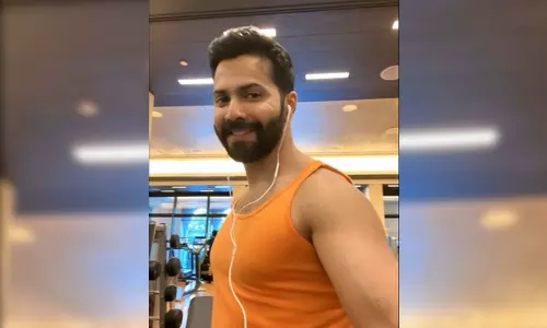 Varun Dhawan kicks off New Year with fitness Varun Dhawan kicks off New Year with fitness